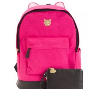 💥SALE💥💋Betsey Johnson Lg cat ears backpack
